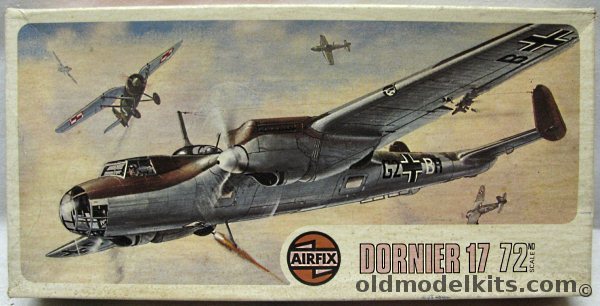 Airfix 1/72 Dornier Do-17E/F  - 'Flying Pencil', 494 plastic model kit